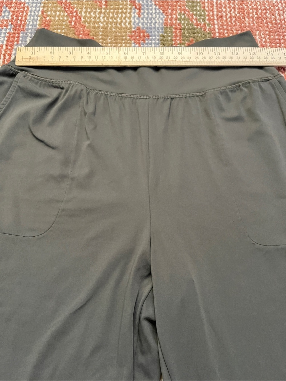 Soma 24/7 High Waist Jogger Green Size M Lounge Travel Pant EUC - Picture 2 of 8